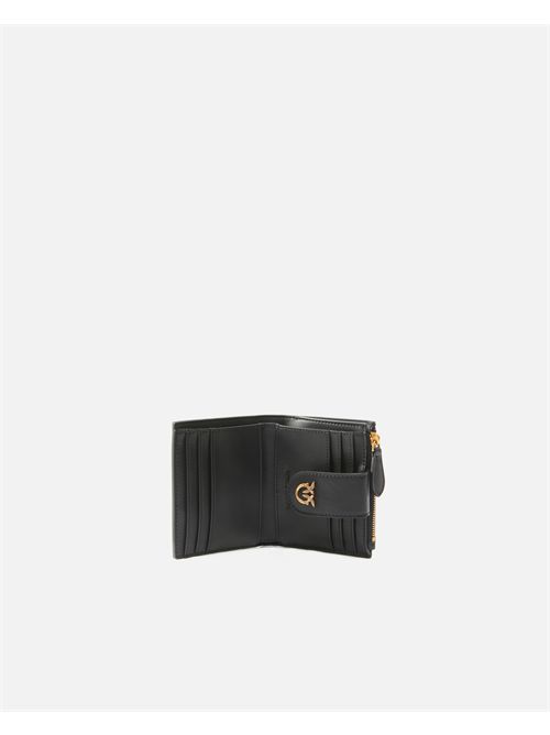 Portafoglio piccolo in pelle liscia con logo PINKO | 103610A0F1/Z99Q